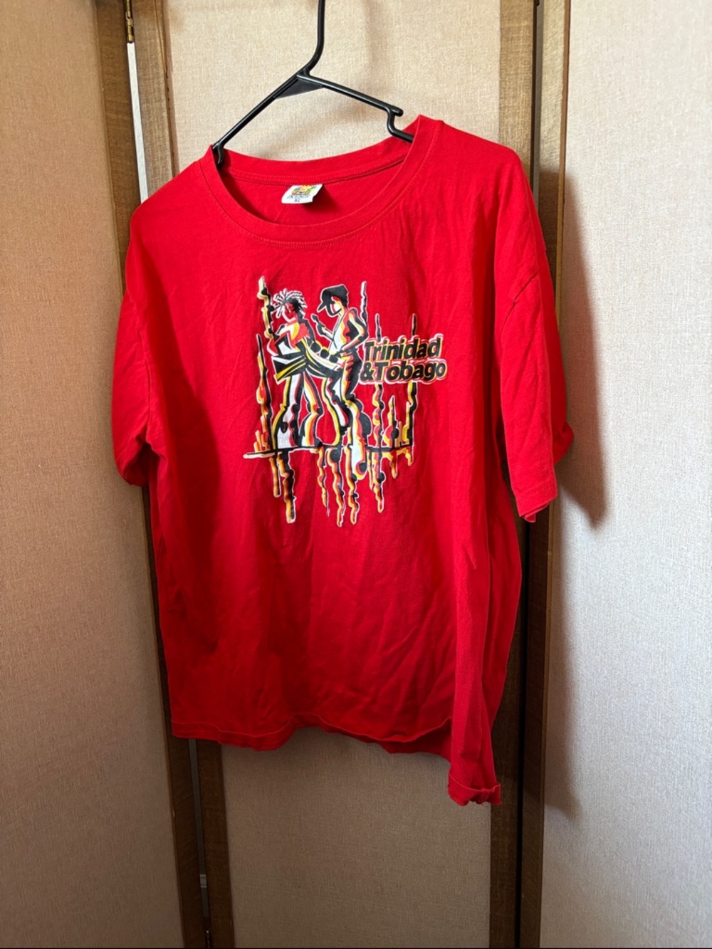 Trinidad & Tobago Red Graphic Tee XL